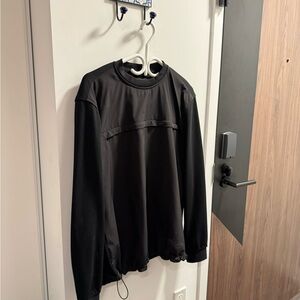 Zara Charcoal Long Sleeve Top